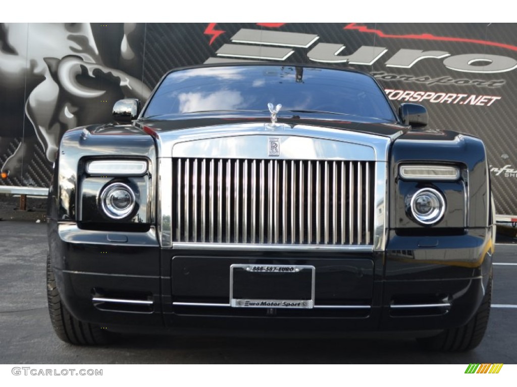 2010 Phantom Drophead Coupe - Black / Black photo #11