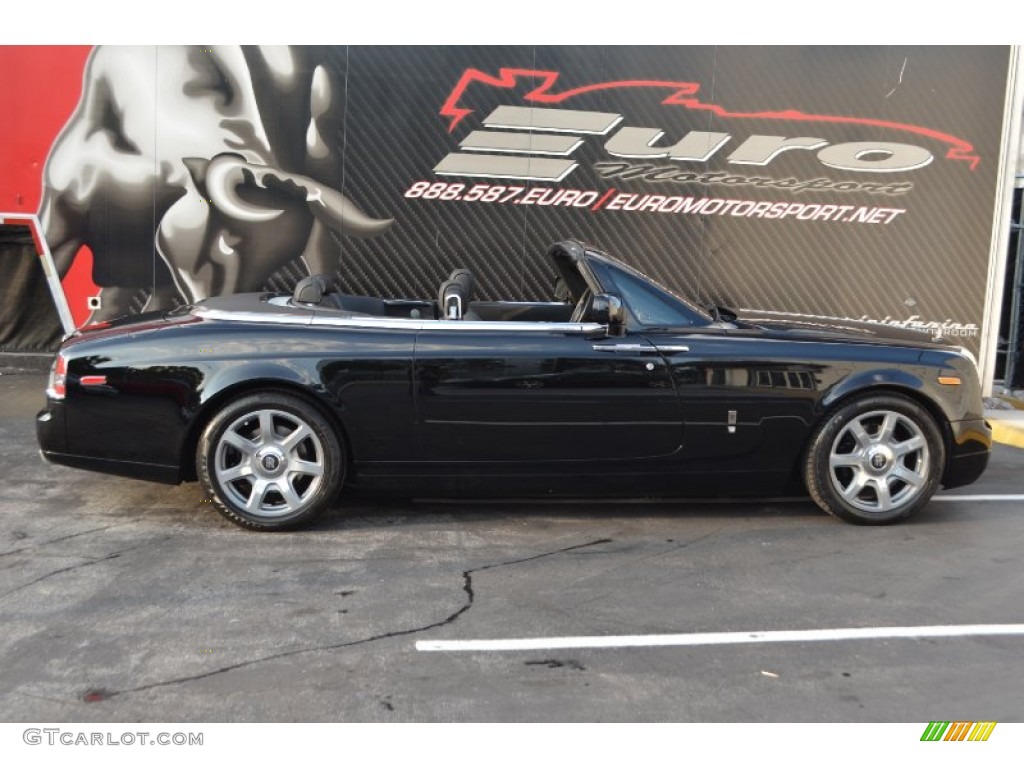 2010 Phantom Drophead Coupe - Black / Black photo #13