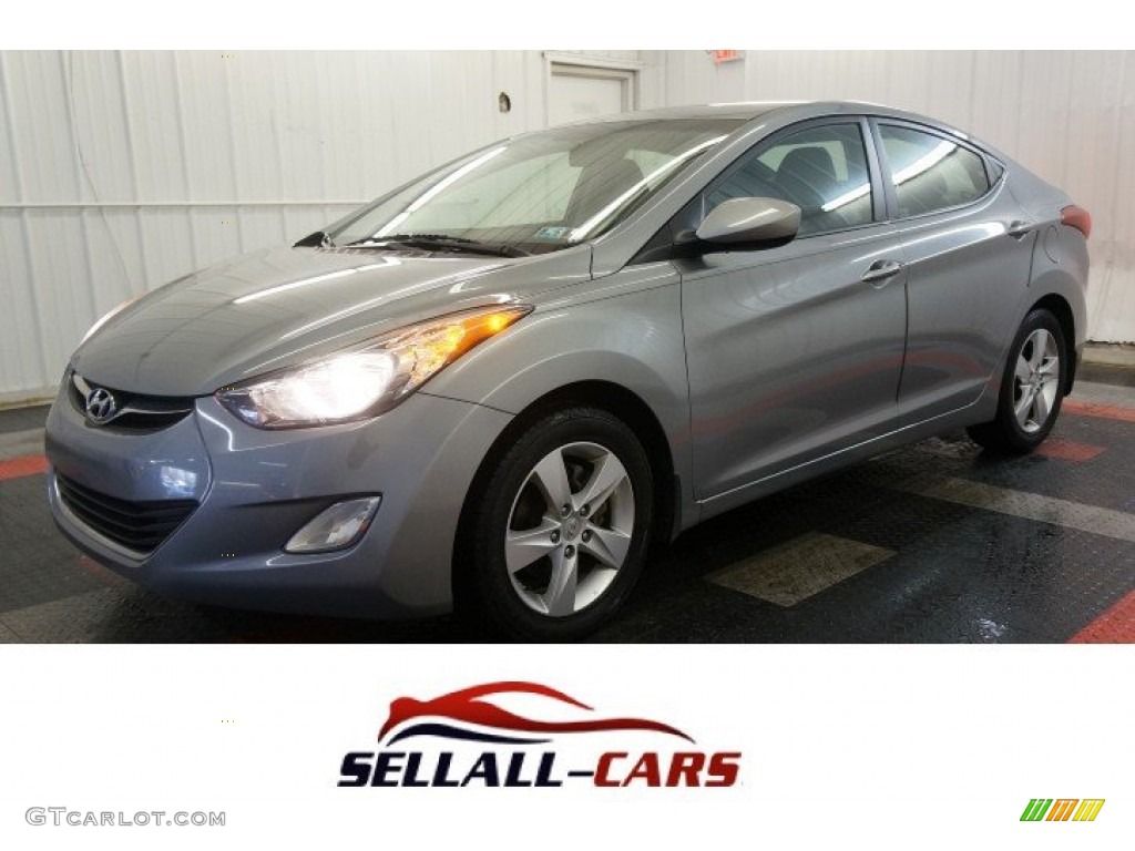 2012 Elantra GLS - Silver / Gray photo #1