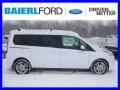 Frozen White 2015 Ford Transit Connect Titanium Wagon