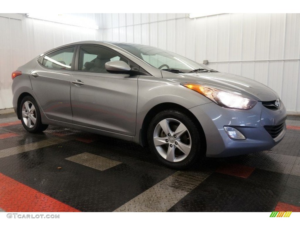 2012 Elantra GLS - Silver / Gray photo #6