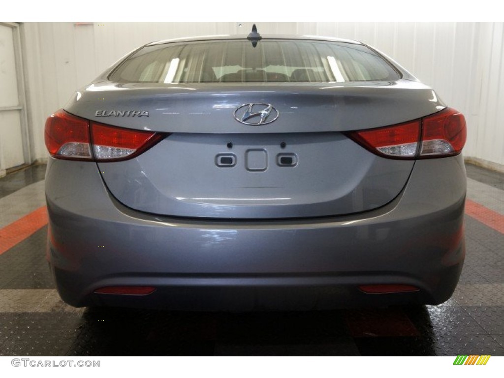 2012 Elantra GLS - Silver / Gray photo #9
