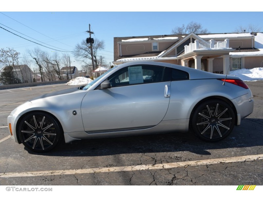 2005 350Z Enthusiast Coupe - Silverstone Metallic / Carbon photo #4