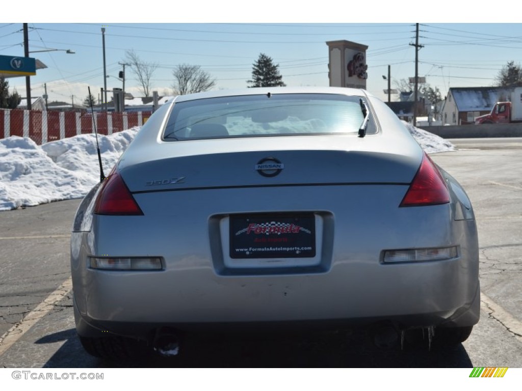 2005 350Z Enthusiast Coupe - Silverstone Metallic / Carbon photo #6