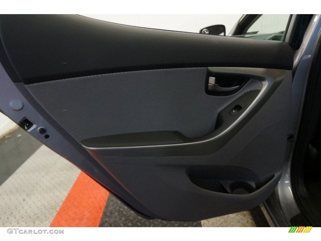 2012 Elantra GLS - Silver / Gray photo #15