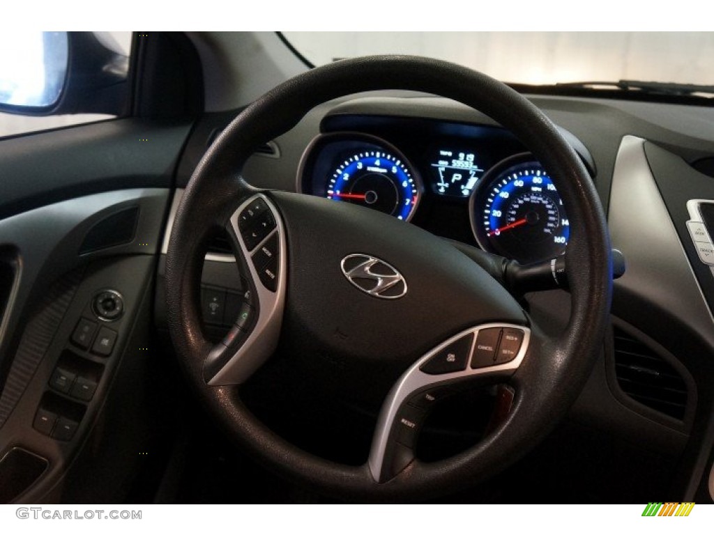 2012 Elantra GLS - Silver / Gray photo #23