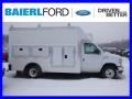 Oxford White 2015 Ford E-Series Van E350 Cutaway Commercial Utility