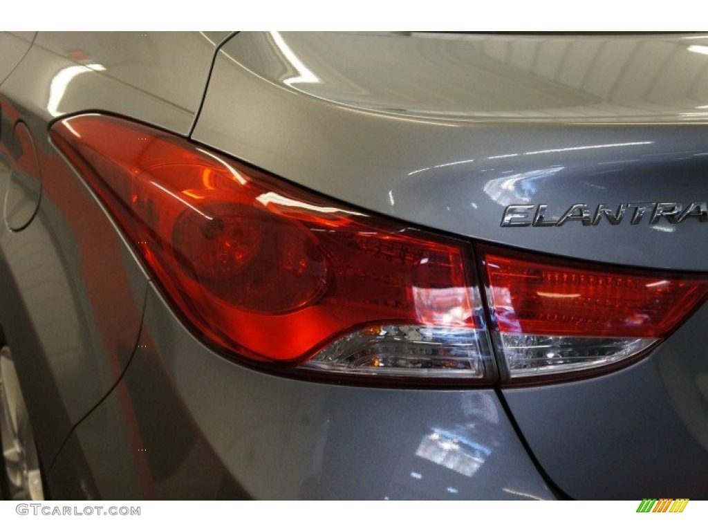 2012 Elantra GLS - Silver / Gray photo #54
