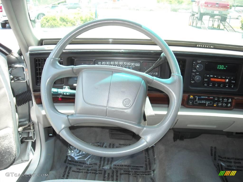 1999 LeSabre Custom Sedan - Sterling Silver Metallic / Medium Gray photo #27