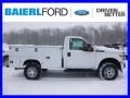 Oxford White 2015 Ford F350 Super Duty XL Regular Cab 4x4 Utility