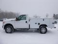 Oxford White - F350 Super Duty XL Regular Cab 4x4 Utility Photo No. 6