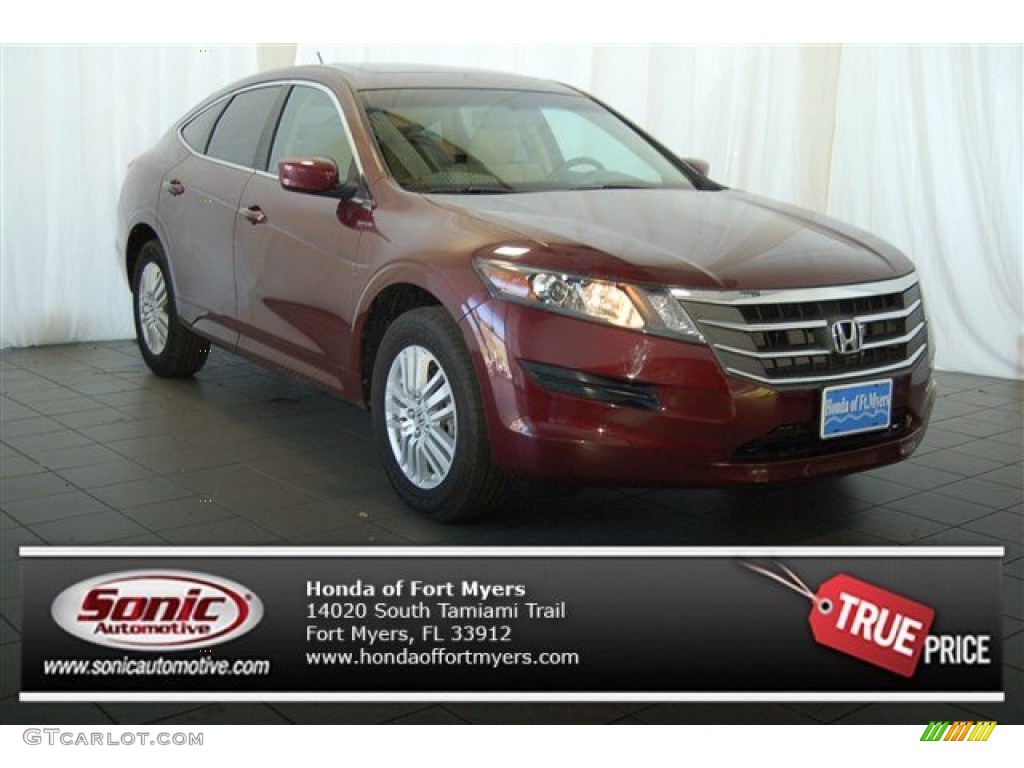 2012 Accord Crosstour EX - Basque Red Pearl II / Ivory photo #1