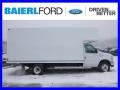 Oxford White 2015 Ford E-Series Van E350 Cutaway Commercial Moving Truck