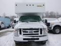 Oxford White - E-Series Van E350 Cutaway Commercial Moving Truck Photo No. 4