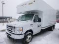 Oxford White - E-Series Van E350 Cutaway Commercial Moving Truck Photo No. 6