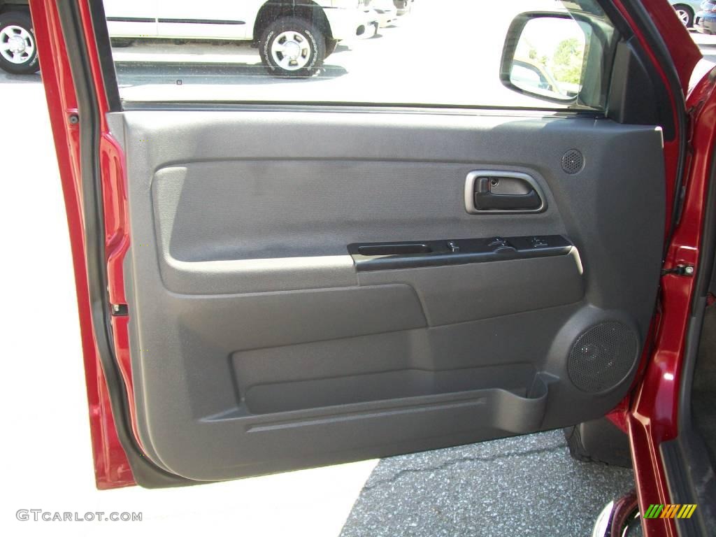 2004 Colorado Z71 Extended Cab 4x4 - Dark Cherry Red Metallic / Medium Dark Pewter photo #11