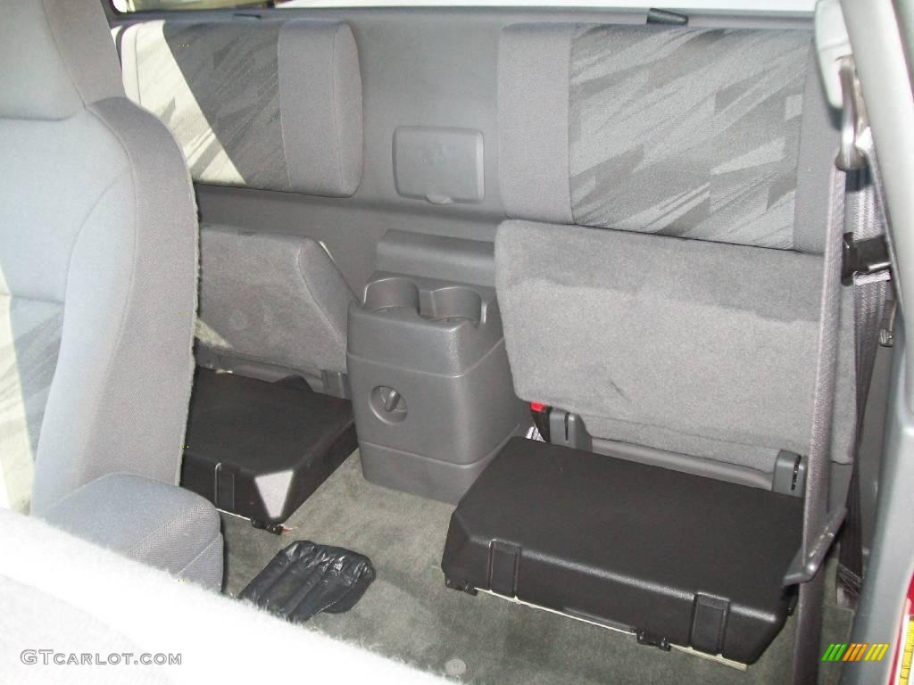 2004 Colorado Z71 Extended Cab 4x4 - Dark Cherry Red Metallic / Medium Dark Pewter photo #13