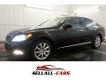 Obsidian Black 2009 Lexus LS 460 AWD