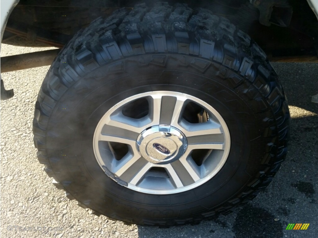 2005 F150 XL Regular Cab 4x4 - Silver Metallic / Medium Flint Grey photo #8