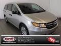 2015 Alabaster Silver Metallic Honda Odyssey LX  photo #1