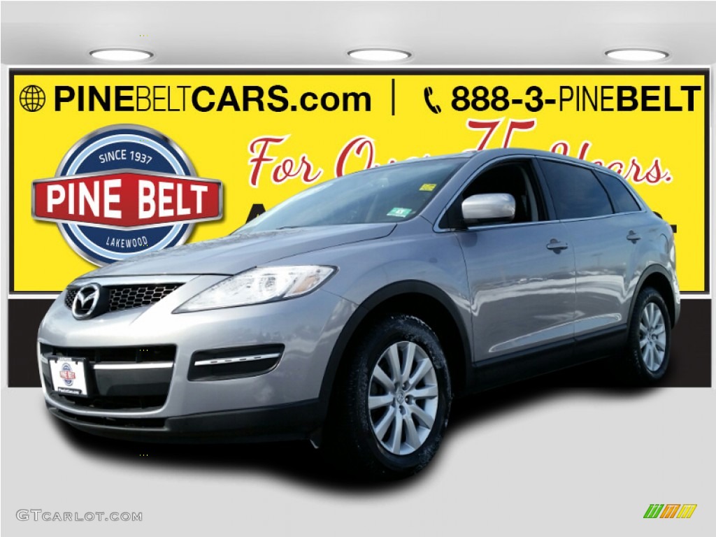 2007 CX-9 Sport AWD - Liquid Platinum Metallic / Black photo #1