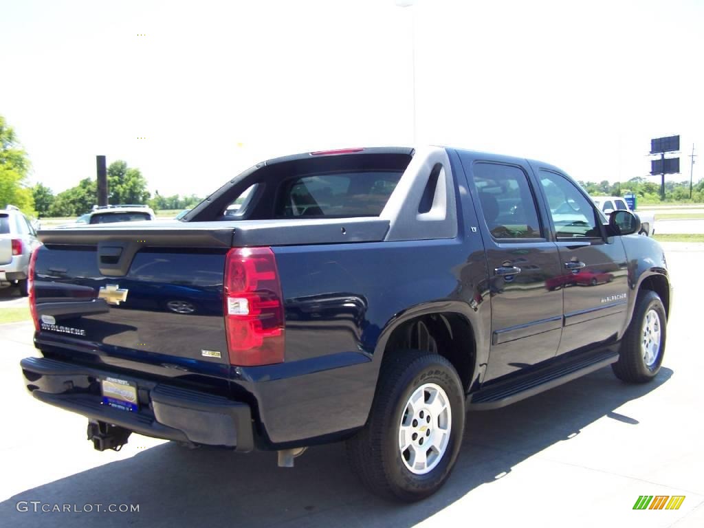 2007 Avalanche LT - Dark Blue Metallic / Dark Titanium/Light Titanium photo #5