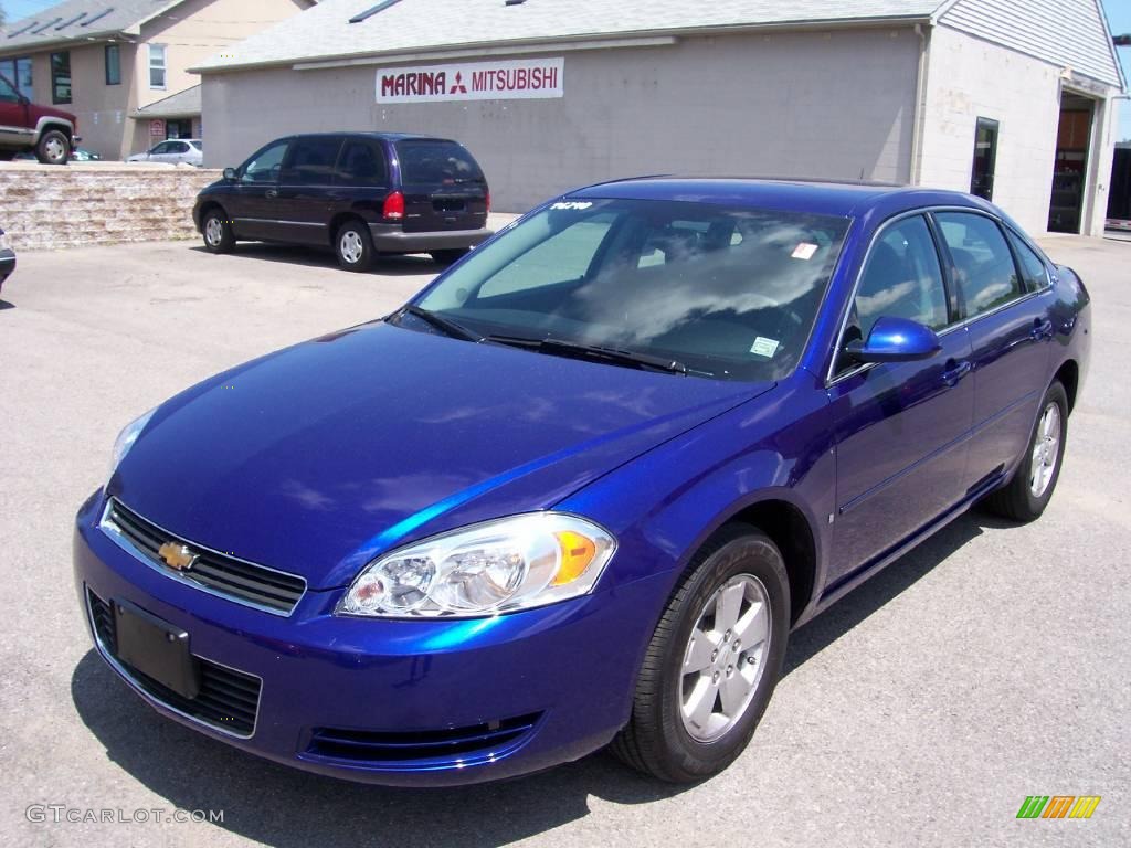 2007 Impala LT - Imperial Blue Metallic / Ebony Black photo #1