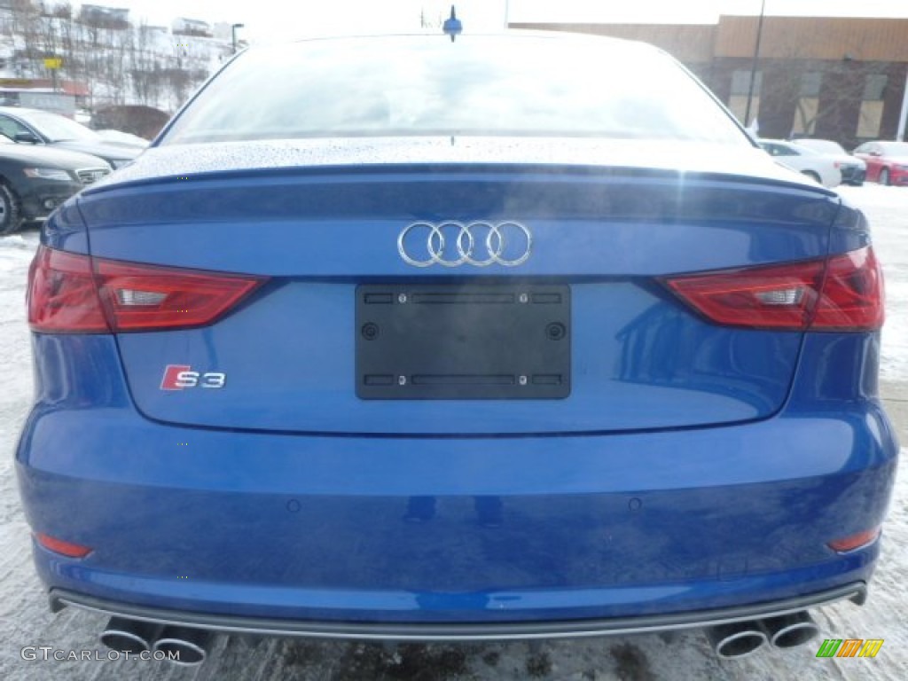 2015 S3 2.0T Premium Plus quattro - Sepang Blue Pearl / Titanium Gray/Black Silver photo #3