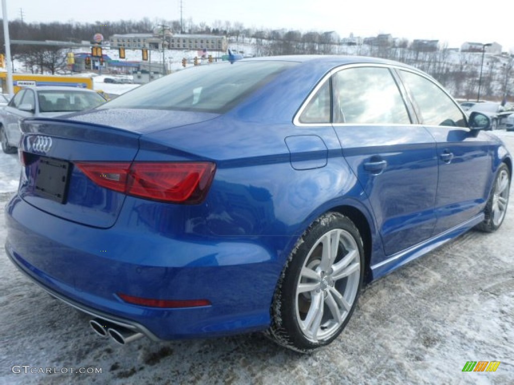 2015 S3 2.0T Premium Plus quattro - Sepang Blue Pearl / Titanium Gray/Black Silver photo #4