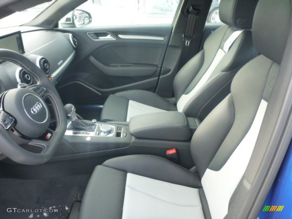 Titanium Gray/Black Silver Interior 2015 Audi S3 2.0T Premium Plus quattro Photo #101641460