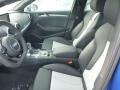 2015 Audi S3 Titanium Gray/Black Silver Interior Interior Photo