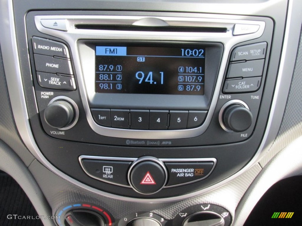 2015 Hyundai Accent GLS Audio System Photo #101642643
