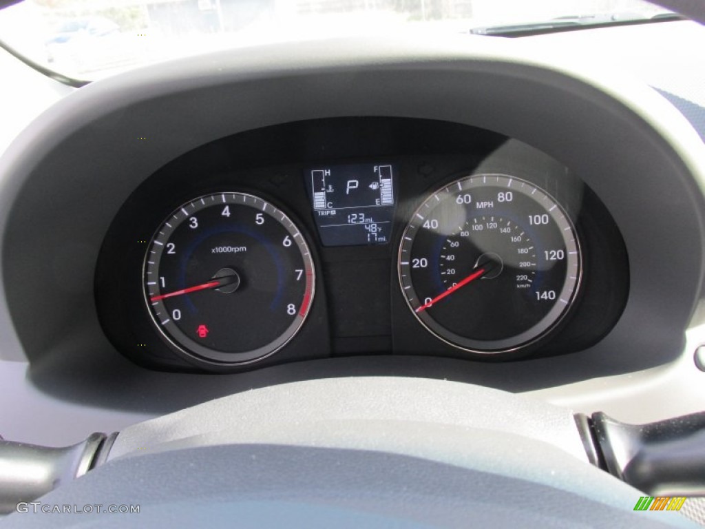 2015 Hyundai Accent GLS Gauges Photo #101642738