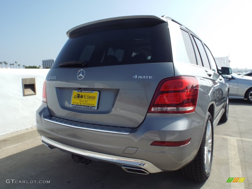 2015 GLK 350 4Matic - Paladium Silver Metallic / Black photo #4