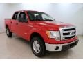 2014 Vermillion Red Ford F150 XLT SuperCrew 4x4  photo #1