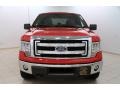 2014 Vermillion Red Ford F150 XLT SuperCrew 4x4  photo #2