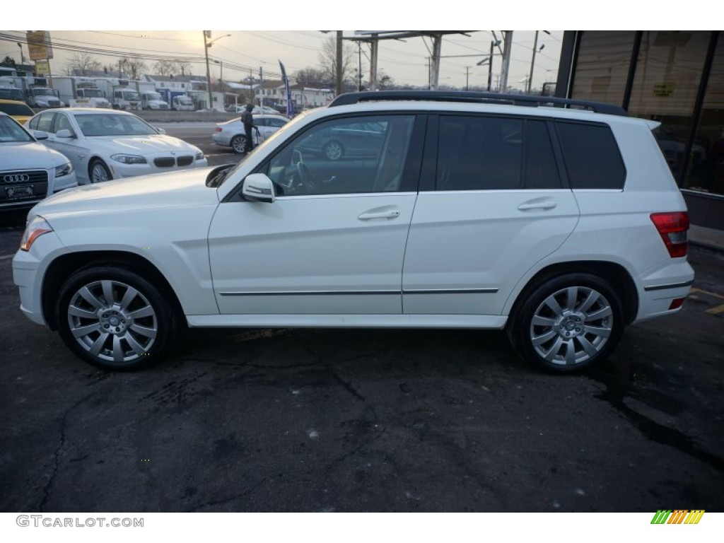 Arctic White 2012 Mercedes-Benz GLK 350 4Matic Exterior Photo #101644276