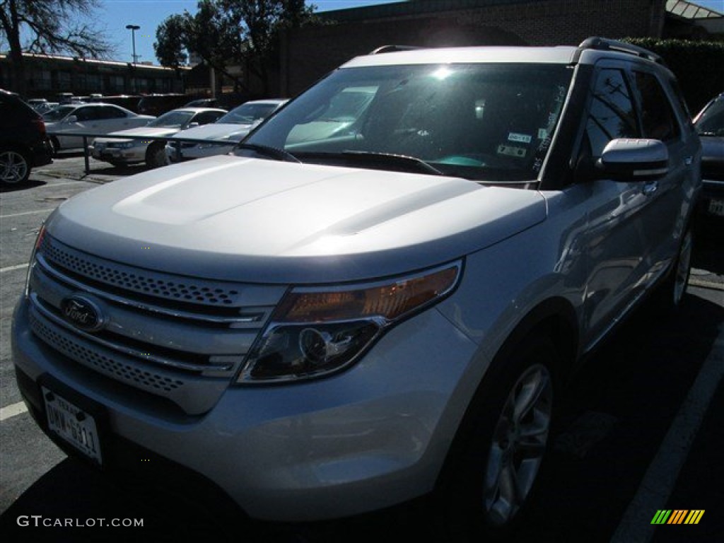 2015 Explorer Limited - Ingot Silver / Charcoal Black photo #2