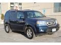 Bali Blue Pearl - Pilot EX-L 4WD Photo No. 3