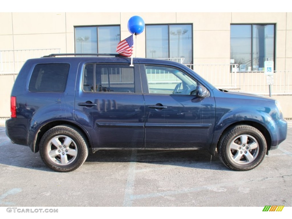 Bali Blue Pearl 2011 Honda Pilot EX-L 4WD Exterior Photo #101646008