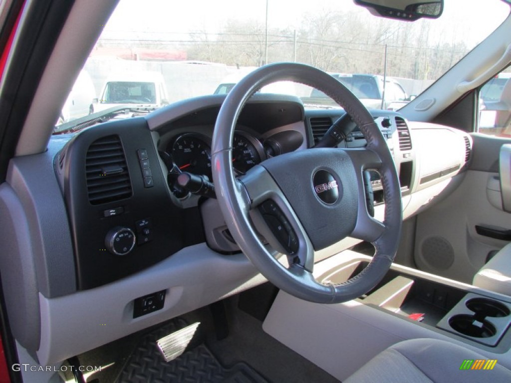 2011 Sierra 3500HD SLE Crew Cab 4x4 - Fire Red / Ebony photo #38