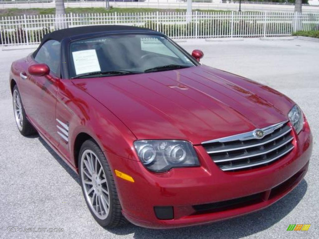 Blaze Red Crystal Pearlcoat 2007 Chrysler Crossfire SE Roadster Exterior Photo #10164782