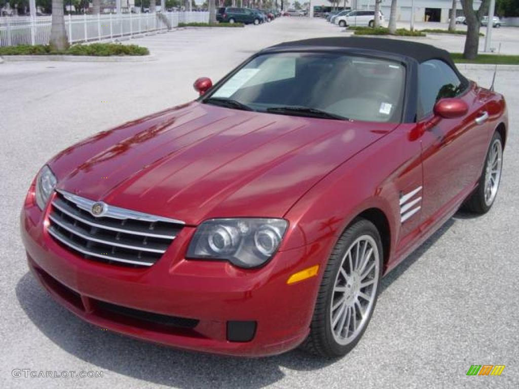 Blaze Red Crystal Pearlcoat 2007 Chrysler Crossfire SE Roadster Exterior Photo #10164792