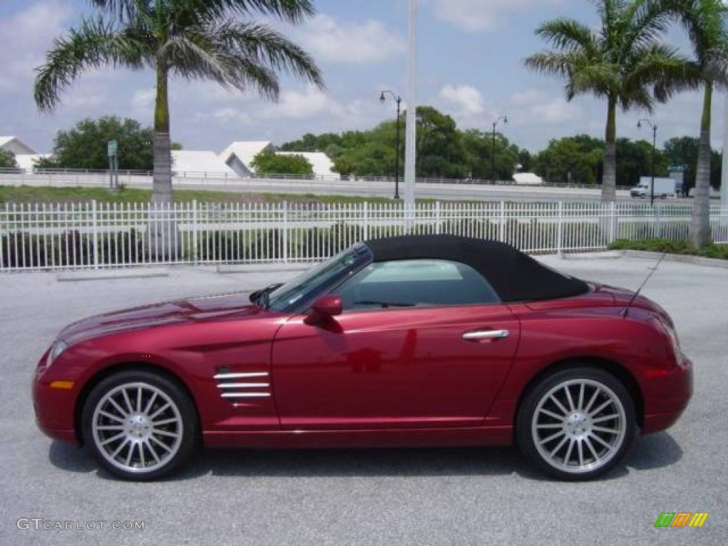 Blaze Red Crystal Pearlcoat 2007 Chrysler Crossfire SE Roadster Exterior Photo #10164802