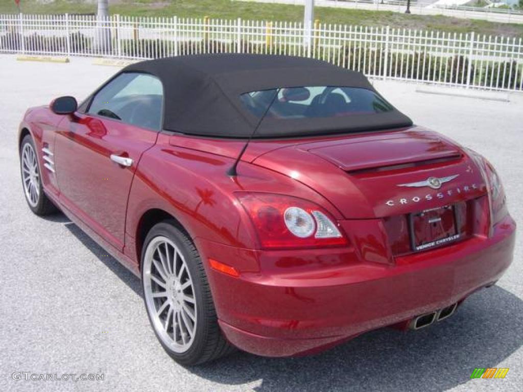 Blaze Red Crystal Pearlcoat 2007 Chrysler Crossfire SE Roadster Exterior Photo #10164812