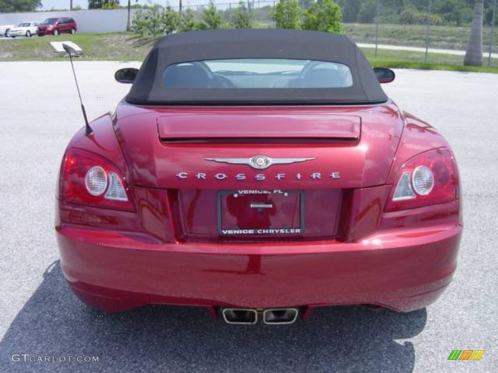 Blaze Red Crystal Pearlcoat 2007 Chrysler Crossfire SE Roadster Exterior Photo #10164822