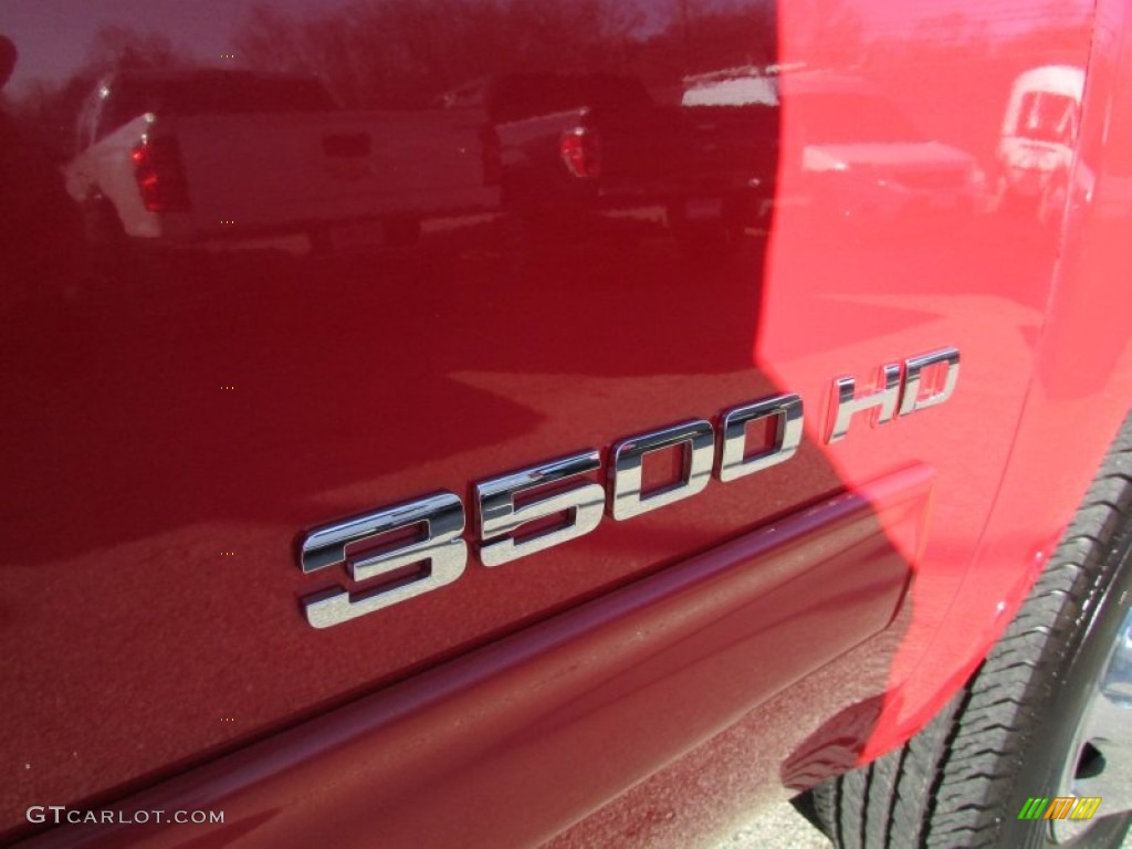 2011 Sierra 3500HD SLE Crew Cab 4x4 - Fire Red / Ebony photo #56