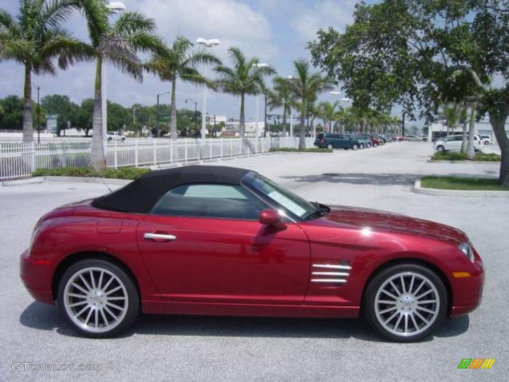 Blaze Red Crystal Pearlcoat 2007 Chrysler Crossfire SE Roadster Exterior Photo #10164842