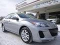 2013 Liquid Silver Metallic Mazda MAZDA3 i Touring 4 Door  photo #3