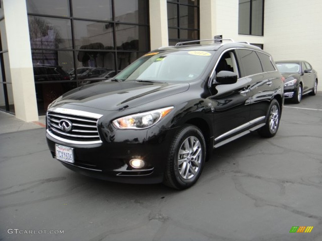 2014 QX60 3.5 AWD - Black Obsidian / Graphite photo #1